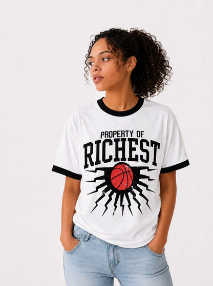 Property of Richest Crewneck Tee